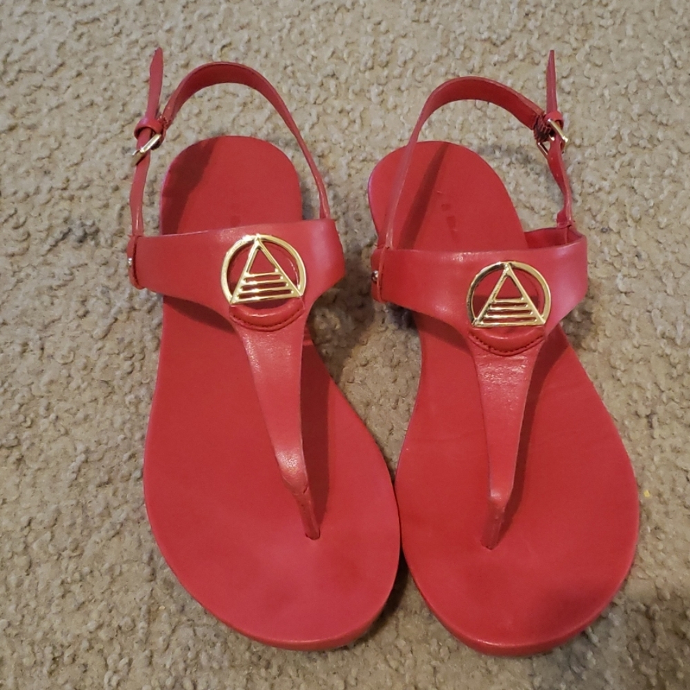 🔥 Red stylish sandals